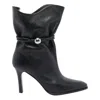 Isabel Marant Pointed High-heeled Ankle Boots In Black