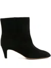 Isabel Marant Deone Suede Ankle Boots In Schwarz