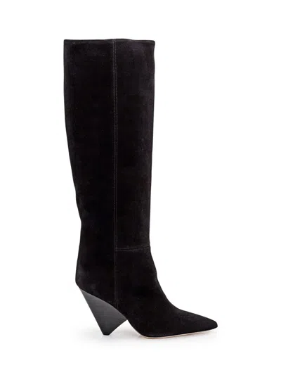 Isabel Marant Lispa Knee-length Boots In Black