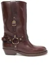 Isabel Marant Brown Heiko Mid-calf Boots In Brown