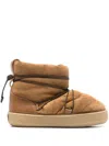 Isabel Marant Heta Suede Ankle Boots In Brown
