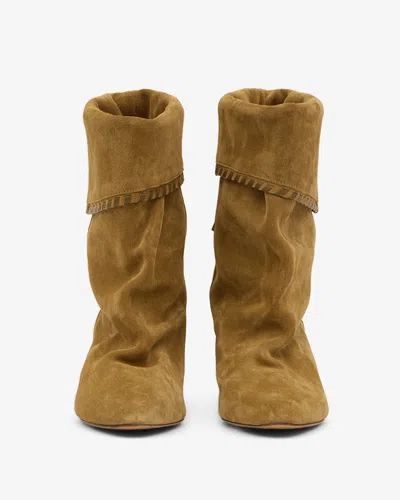 Isabel Marant Dalby Boots In Sepia