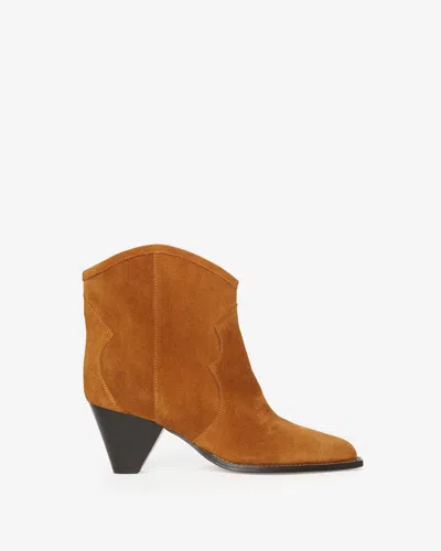 Isabel Marant Boots Darizo In Cognac