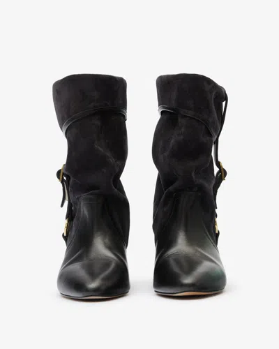 Isabel Marant Boots Darner Buckle In Black