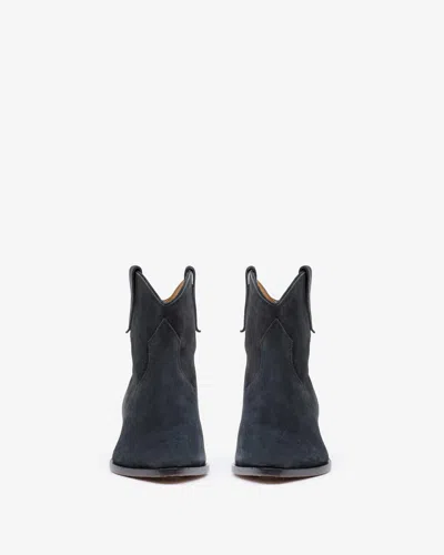 Isabel Marant Boots Dewina In Schwarz Gewaschen