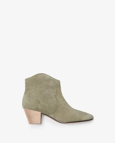 Isabel Marant Boots Dicker In Taupe
