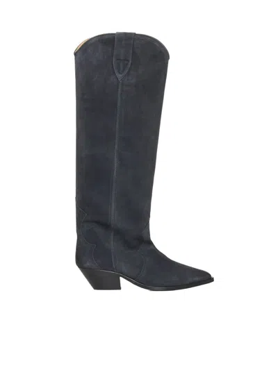Isabel Marant Boots In Faded Black