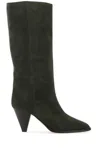 Isabel Marant Lispa Knee-length Boots In Green