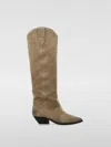 Isabel Marant Denvee Suede Knee-high Boots In Brown