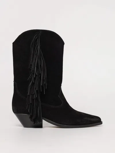 ISABEL MARANT BOOTS ISABEL MARANT WOMAN COLOR BLACK,G48132002