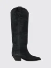 Isabel Marant Block-heel Pointed-toe Boots In Black