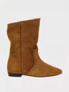 Isabel Marant Staeni Boots And Ankle Boots Brown In Brown