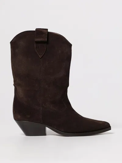 ISABEL MARANT BOOTS ISABEL MARANT WOMAN COLOR BROWN,H18565032