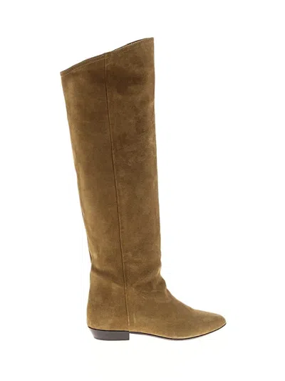 Pre-owned Isabel Marant Boots In Tan