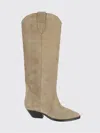 Isabel Marant Denvee Pointed-toe Knee-length Boots In Neutral