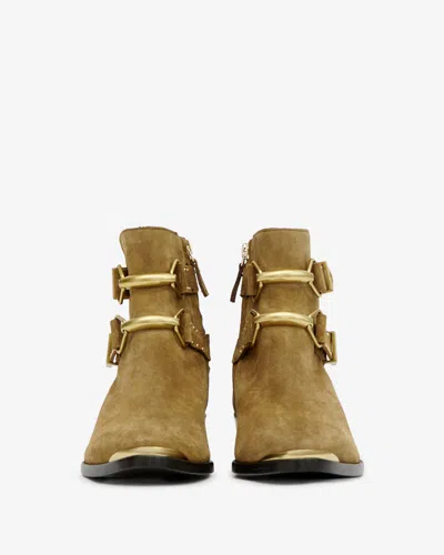 Isabel Marant Zalya Boots In Brown