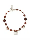 Isabel Marant Bordeaux Rock Bracelets In Metallic