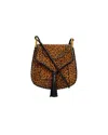 Isabel Marant Borsa A Tracolla Anahi In Pelle Leopardata In Multi