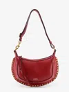 Isabel Marant Moon Leather Crossbody Bag With Studded Detailing