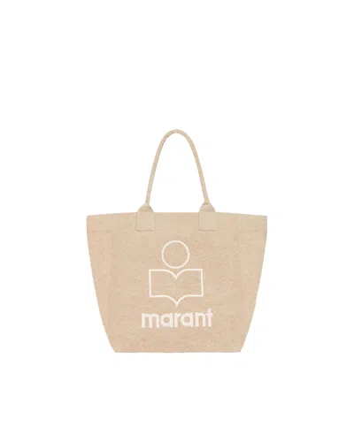 Isabel Marant Borsa Yenky Small Beige In Neutral