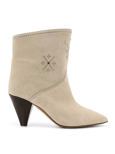 ISABEL MARANT BOTAS - BLANCO
