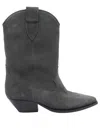 Isabel Marant Asphalt Duerto Booties In Gray