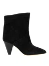 Isabel Marant Loline Ankle Boots In Black