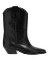 Isabel Marant Suede Leyane Ankle Boots 90 In Black