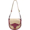 Isabel Marant Botsy Woven Raffia Crossbody Bag