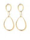 Isabel Marant Oversize Pendant Earrings In Grey
