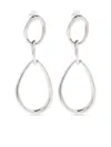 Isabel Marant Oversize Pendant Earrings In Grey