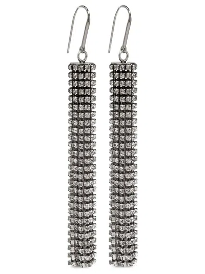 Isabel Marant 'boucle D'oreill' Earrings In Silver
