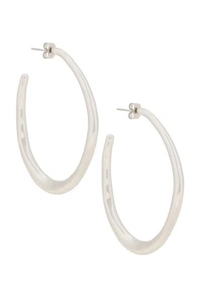 Isabel Marant Boucle D'oreill Hoop Earrings In Silver