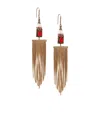 Isabel Marant Jaya Drop Earrings In Yellow