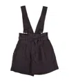 Isabel Marant Bow-detail Dungaree Shorts