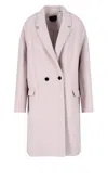 Isabel Marant Boxy Pink Jacket With Double-breasted Front In Multi