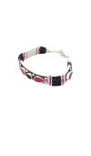 Isabel Marant Bracelet In Metallic Silver,purple