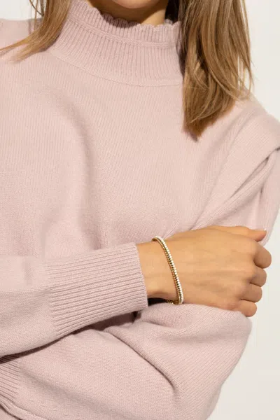 Isabel Marant Bracelet With Logo In Metallic