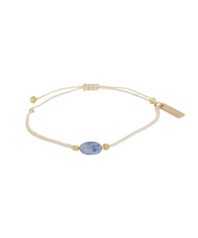 Isabel Marant Braided Bracelet In Blue