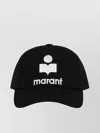 Isabel Marant Tyron Logo-embroidered Cap In Black