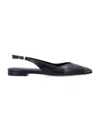Isabel Marant Flat Sling Back Ballerina Shoes In Black