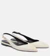 Isabel Marant Branee Studded Leather Slingback Flats In Black