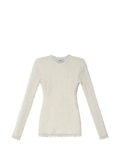 Isabel Marant Brany Stretch-lace Top In Multi