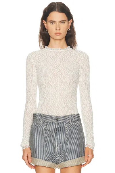 Isabel Marant Brany Top In White