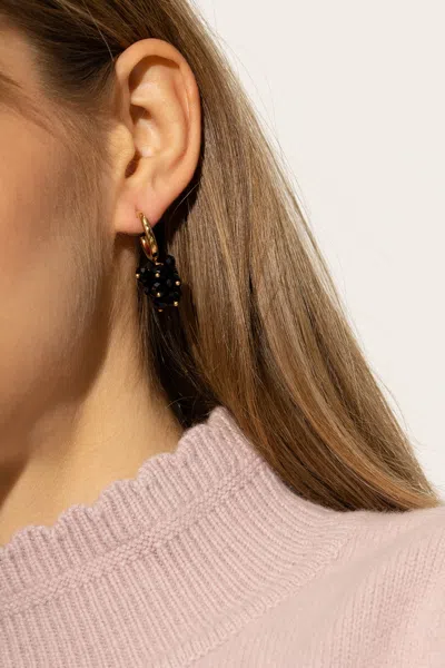 Isabel Marant Brass Earrings In Gold