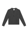 Isabel Marant V-neck Cardigan Front Pockets In Gray