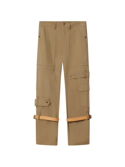 Isabel Marant Brinda Straight Trousers In Brown