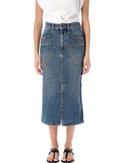 ISABEL MARANT BRITT DENIM SKIRT