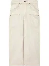 Isabel Marant Britt Denim Midi Skirt