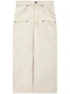 Isabel Marant Britt Denim Midi Skirt